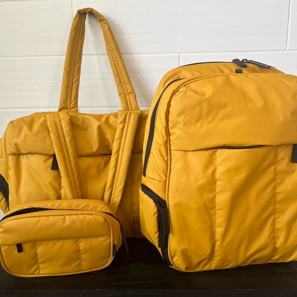 Calpak Yellow Bag Trio Set